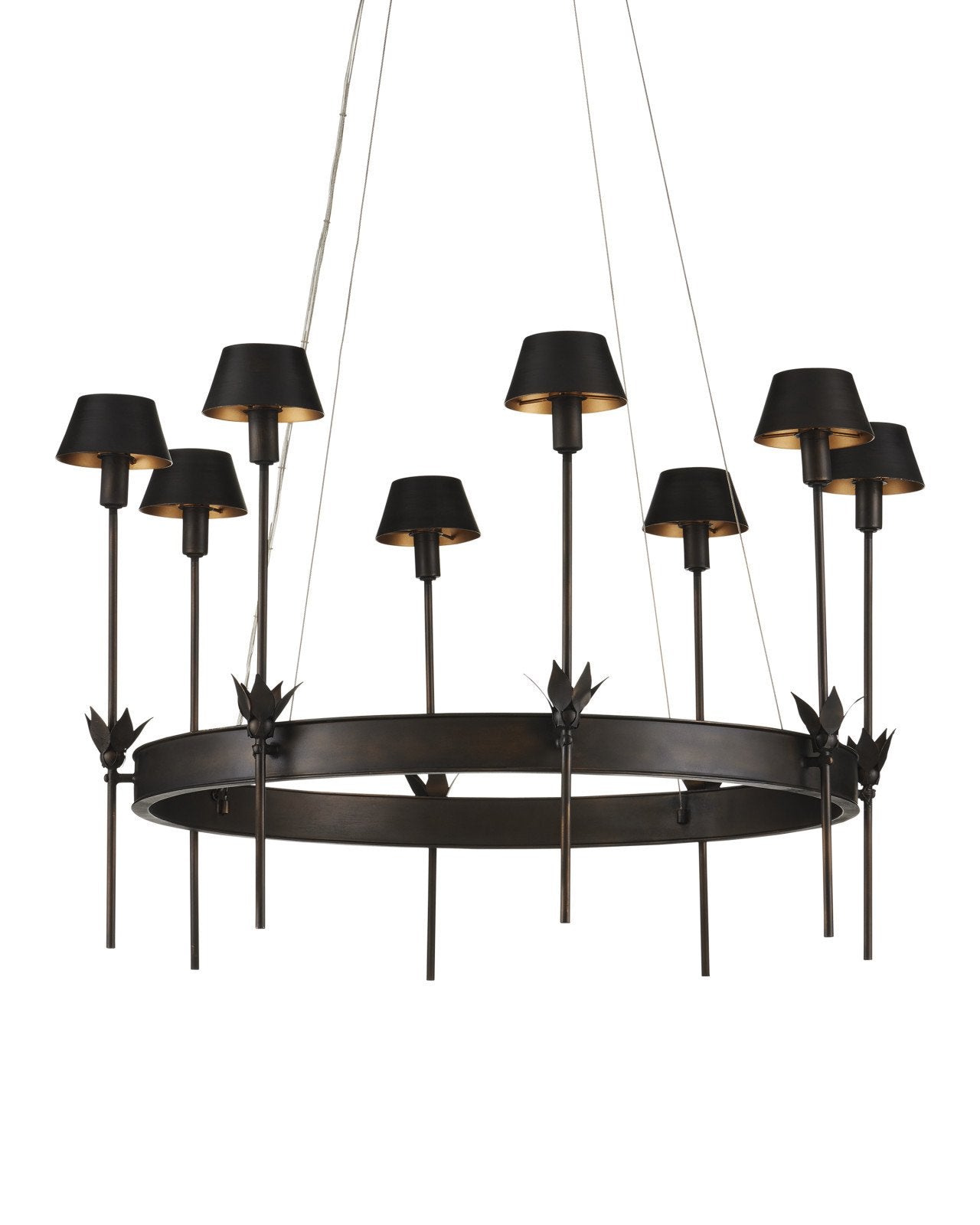 Coterie Bronze Chandelier